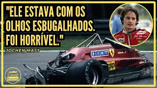 Jochen Mass relembra o acidente com Gilles Villeneuve.