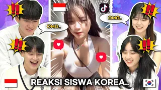 Reaksi Siswa Korea Kaget Nonton Tiktok Indonesia.. 🤣🤣 🇮🇩🇰🇷