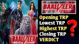 Baalveer & Baalveer Returns Serial Opening TRP, Highest TRP, Closing TRP, lowest TRP, Star Casts