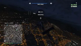 Destroying 4 Oppressor Mk2 Tryhards With My Hunter In Bad Sport