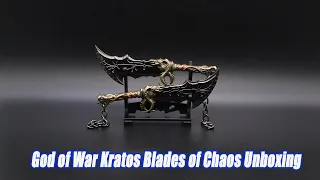 God of War Kratos Blades of Chaos Unboxing