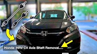 How To | Honda HRV | CV Axle Shaft | Replacement | Removal