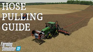 HOW TO PULL HOSE THE RIGHT WAY |PUMPS N' HOSES DLC| Farming Simulator 22