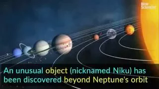 Weird object spotted beyond Neptune