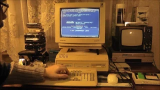 Интернет с XT 8086 (Amstrad PC2086)