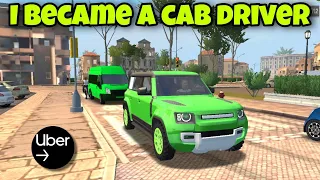 I become a cab driver 😁 taxi sim 2022 evolution gameplay