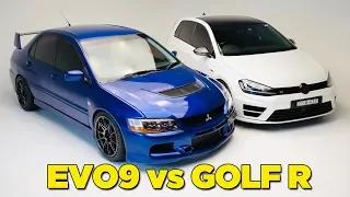 EVO 9 vs GOLF R