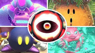 Kirby and the Forgotten Land - All Bosses + Secret Bosses (No Damage)
