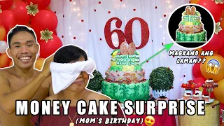 Surprising my Mom's' Birthday (MONEY CAKE & MORE) Umiyak sya | Boy Tapang 🥺♥️
