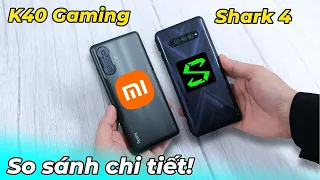 Redmi K40 Gaming hay cố lên Black Shark 4   4S  Anh em game thủ nên xem trước khi mua!