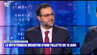 Avi Bitton, Avocat pénaliste, sur le meurtre de Lola (12 ans) - BFM TV 15 oct 2022