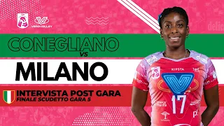 Finale Scudetto | Myriam Sylla post Conegliano vs Vero Volley G5