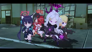 Blue Archive 14-2 Hard ☆☆☆ : Walkthrough & Boss Stage Gameplay (4 Turns Limited)