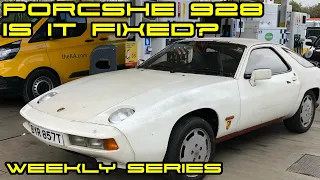 Porsche 928 Episode 107 - Is the suspension fixed ?