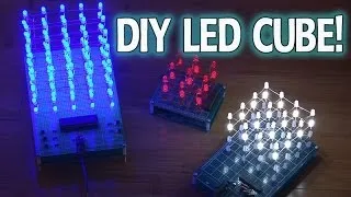 Amazing DIY LED CUBE!