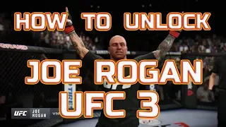 How to Unlock Joe Rogan UFC 3