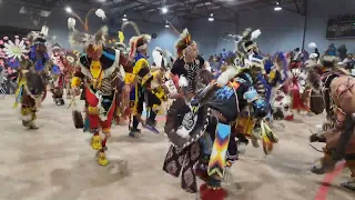 Men's Round bustle and chicken special Treaty Days pow wow 2022