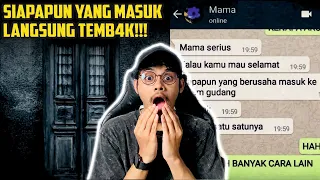 SEREM BANGET!!! JANGAN LUPA KUNCI PINTU!!! CHAT HISTORY HORROR RIZKY AULIA