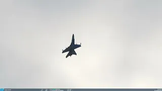 【DCSWorld】Fa-18ｃ機動飛行練習