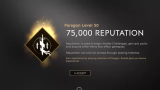 Paragon Level 50 finally Reached
