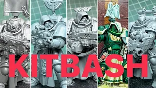 Getting Started With Kitbashing - Leviathan Sternguard Veterans Dark Angels