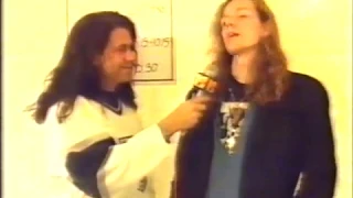 THE BLACK CROWES Interview Donington 1990 | MTV Headbanger's Ball | Riki Rachtman | Monsters Of Rock