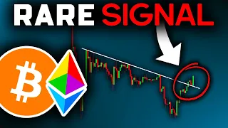 RARE SIGNAL FLASHING NOW (Get Ready)!! Bitcoin News Today & Ethereum Price Prediction (BTC & ETH)