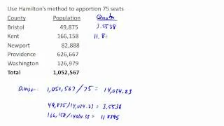 Hamilton's method 2