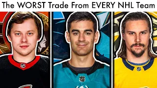 The WORST Trade Mistake From EVERY NHL Team! (Hockey Rankings & Senators/Sharks/Preds Rumors Talk)