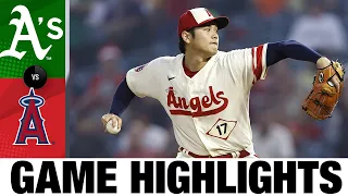 A's vs. Angels Game Highlights (9/29/22) | MLB Highlights