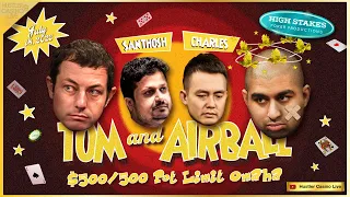 Tom Dwan, Nik Airball, Santhosh & Charles Play $500/500/2K POT LIMIT OMAHA! Commentary by Joe Ingram