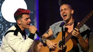 Joe Jonas & DNCE Perform "Cake By The Ocean" at Variety Unite 4 Humanity Event