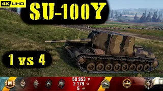 World of Tanks SU-100Y Replay - 8 Kills 1.9K DMG(Patch 1.6.1)