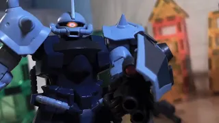 Gouf custom assault Gundam stop motion