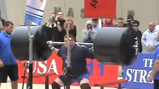 2011 World's Strongest man- Squat Lift- Zydrunas Savickas