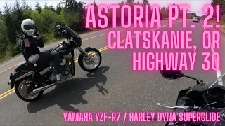 Astoria part 2! Highway 30 to Clatskanie, OR