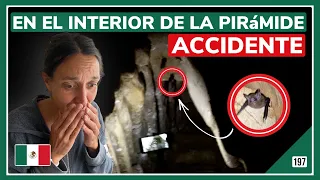 197. ❌ ACCIDENTE de Erik en el interior de una pirámide de Yaxchilán - VIAJE A MÉXICO 🇲🇽