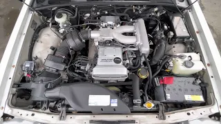 Работа двигателя 1JZGE Toyota Crown JZS131