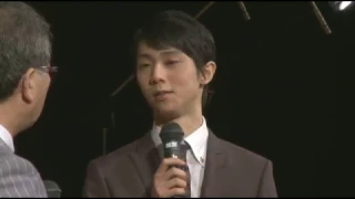 20170416 Yuzuru Hanyu Shizuka Arakawa Talk event in SENDAI①