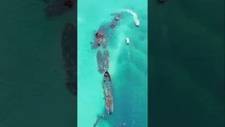 ⚓️ Затонувшие корабли Тангалума, Австралия #ocean #travel #рекомендации #рек #motivation #корабли