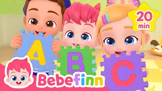 Bebefinn ABC Song + more nursery rhymes | Alphabet Songs for Kids | Compilation