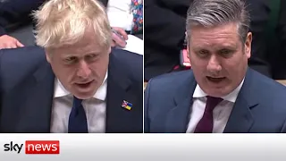 Fiery exchanges in PMQs as Prime Minister accuses Labour of 'intellectual bankruptcy'