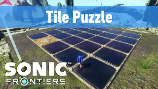 Sonic Frontiers Demo - Tile Puzzle