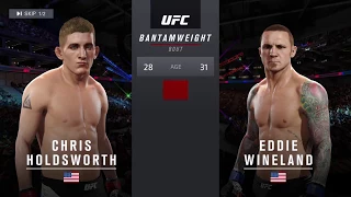 CHRIS HOLDSWORTH VS EDDIE WINELAND LEAGUE FIGHT