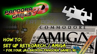 AMIGA w/ WHDLOAD - Guide: Installing RetroArch with P-UAE on Pandora Games 3D / SAGA