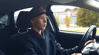 Kalle Rovanperä Takes His Driving Test