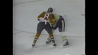 Rob Ray scores and Devils vs Sabres Brawl - Apr 23, 1994