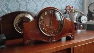 Vesna -- Funny mantel clock from ussr