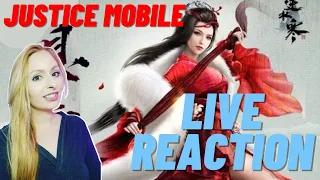 LIVE REACTION "Justice Mobile" • Real Ingame Combat Showcase