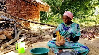 Cooking AFRICAN TRADITIONAL Food For  Breakfast/African village life